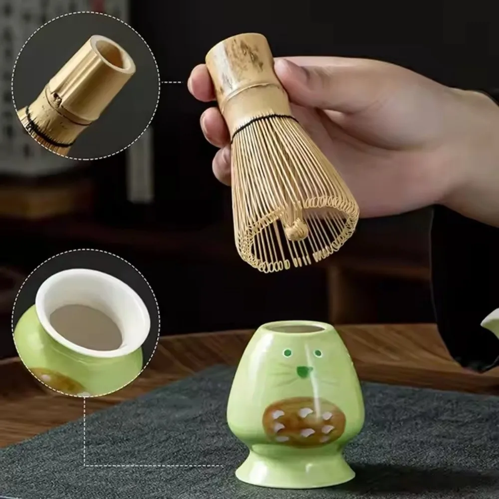 Japanese Ceramic Matcha Whisk Holder Handmade Cartoon Matcha Whisk Container Teaware Whisk Holder For Dining Room
Japanese Ceramic Matcha Whisk Holder Handmade Cartoon Matcha Whisk Container Teaware Whisk Holder For Dining Room