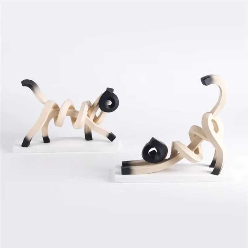 Meijian Creative Animal Customized Supply White Black Cat Ornaments Cute Fat Cat Interior Knick-Knacks
Meijian Creative Animal Customized Supply White Black Cat Ornaments Cute Fat Cat Interior Knick-Knacks