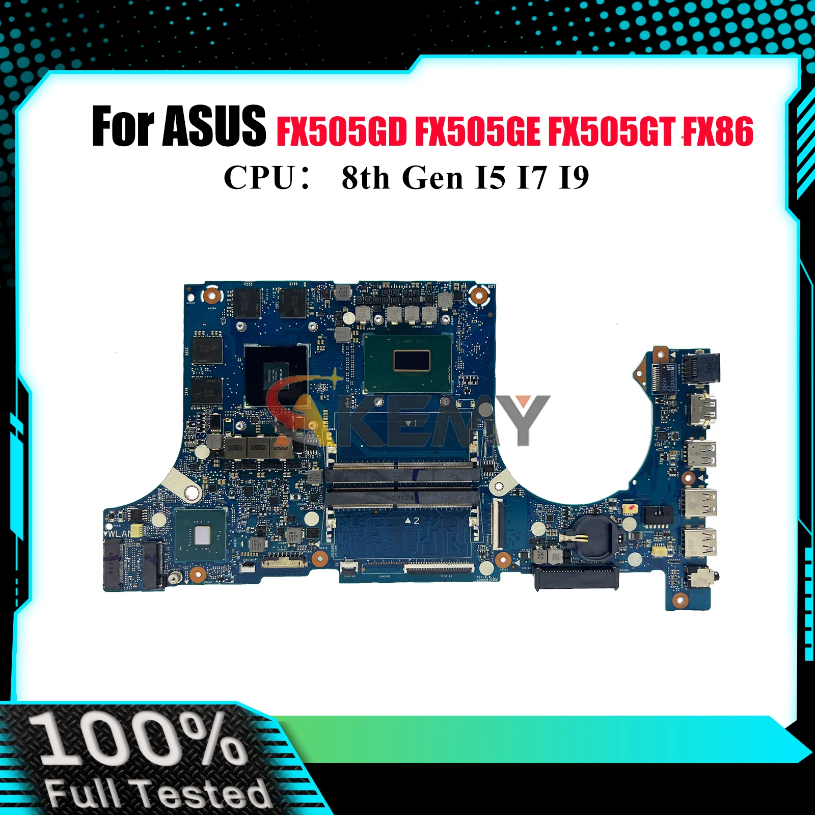 FX505GD Материнская плата для ноутбука ASUS TUF Gaming FX86FE FX505GT FX505 FX86FD FX505GE FX505GD Материнская плата для ноутбука с процессором I5 I7 I9
FX505GD Материнская плата для ноутбука ASUS TUF Gaming FX86FE FX505GT FX505 FX86FD FX505GE FX505GD Материнская плата для ноутбука с процессором I5 I7 I9