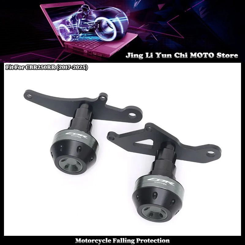 Motorcycle Falling Protection Frame Slider Fairing Guard Crash Pad Protector Fit For HONDA CBR 250RR CBR250RR 2017-2025 2024
Motorcycle Falling Protection Frame Slider Fairing Guard Crash Pad Protector Fit For HONDA CBR 250RR CBR250RR 2017-2025 2024