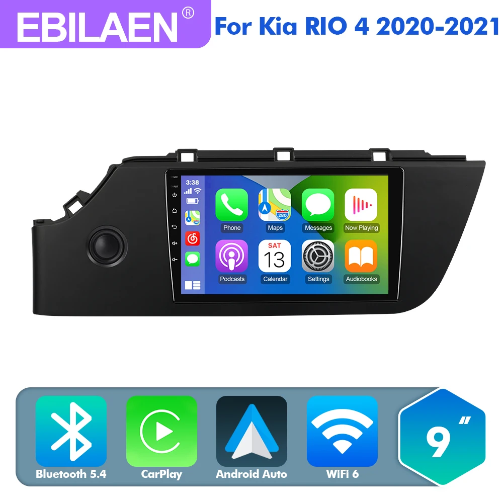 EBILAEN Android 13 Car Radio For Kia Rio 4 IV FB 2020-2021Multimedia MP3 Player GPS RDS Navigation Carplay Autoradio 4G FM WIFI
EBILAEN Android 13 Car Radio For Kia Rio 4 IV FB 2020-2021Multimedia MP3 Player GPS RDS Navigation Carplay Autoradio 4G FM WIFI