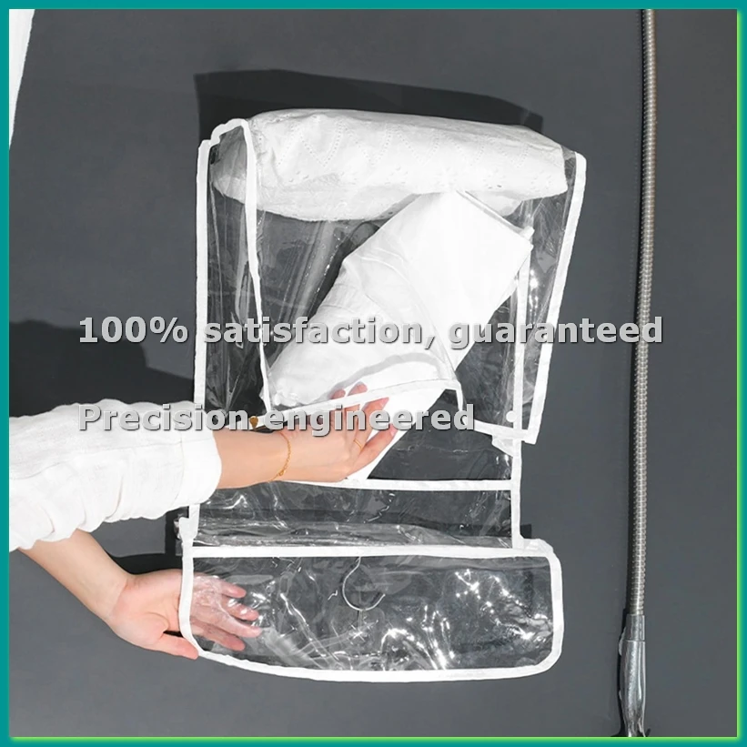 Waterproof Transparent Washing Bag Foldable Travel Toiletries Cover Travel Toilet Tissue Bag-ABLA
Waterproof Transparent Washing Bag Foldable Travel Toiletries Cover Travel Toilet Tissue Bag-ABLA