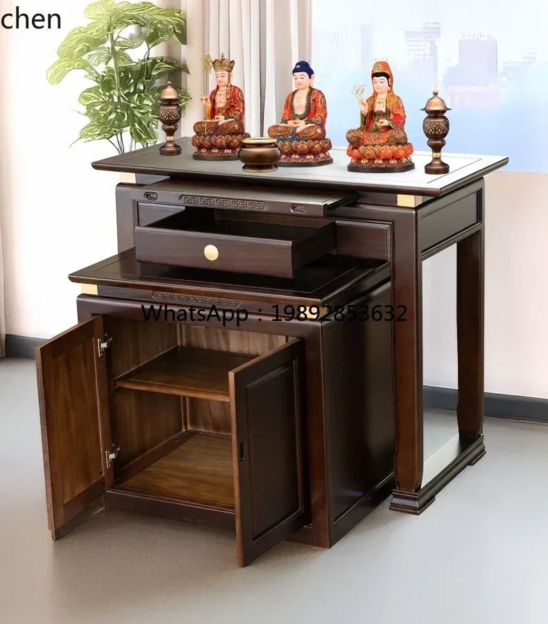 HH solid wood table incense case household modern small Buddhist platform simple casket new Chinese style
HH solid wood table incense case household modern small Buddhist platform simple casket new Chinese style