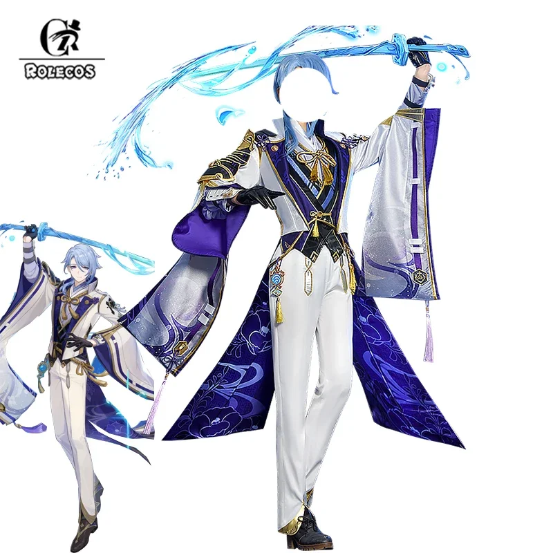 FC6ROLECOS Game Genshin Impact Kamisato Ayato Cosplay Costume Kamisato Ayato Costume Halloween Men Cosplay Costume Full Set @ FC
FC6ROLECOS Game Genshin Impact Kamisato Ayato Cosplay Costume Kamisato Ayato Costume Halloween Men Cosplay Costume Full Set @ FC