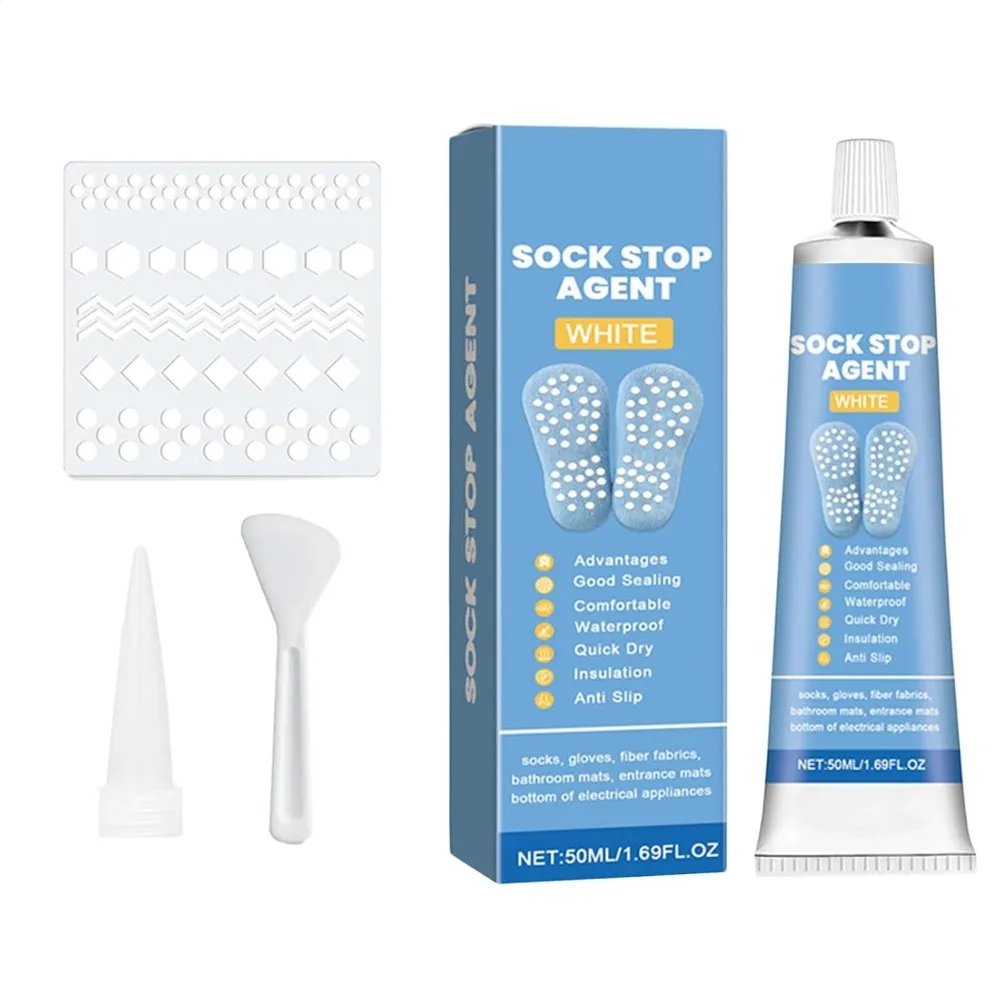 New Quick-Drying Non-Slip Adhesive Transparent DIY Sock Stop Agent Waterproof Anti Slip Sock Glue for Non-Slip Socks
New Quick-Drying Non-Slip Adhesive Transparent DIY Sock Stop Agent Waterproof Anti Slip Sock Glue for Non-Slip Socks