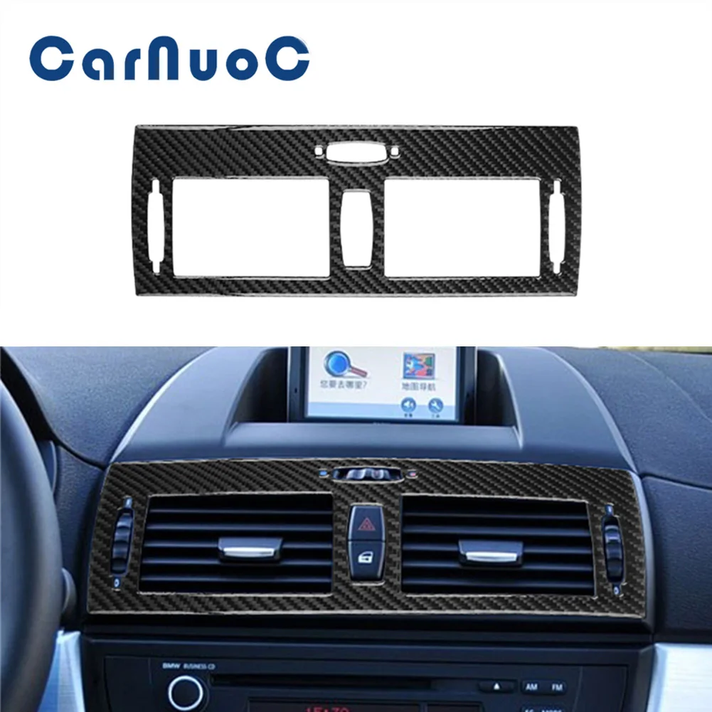 Car Carbon Fiber Stickers Center Air Vent Cover Trim For BMW X3 2004 2005 2006 2007 2008 2009 2010 Interior Moulding Accessories
Car Carbon Fiber Stickers Center Air Vent Cover Trim For BMW X3 2004 2005 2006 2007 2008 2009 2010 Interior Moulding Accessories