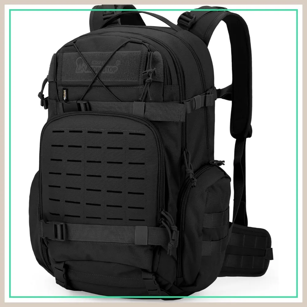 35L Molle Tactical Military Backpack for Men, Cordura Backpack for Hiking, Camping, Survival
35L Molle Tactical Military Backpack for Men, Cordura Backpack for Hiking, Camping, Survival
