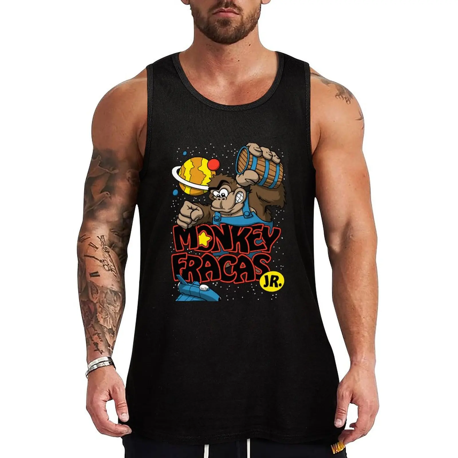 MONKEY FRACAS JR. Tank Top Regular Fit Basic Tank Top Sleeveless Casual Shirt
MONKEY FRACAS JR. Tank Top Regular Fit Basic Tank Top Sleeveless Casual Shirt