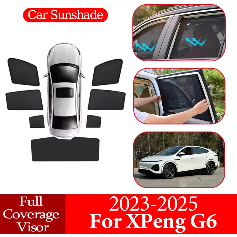 Автомобильный магнитный козырек от солнца, анти-УФ-сетка, солнцезащитный козырек, защита конфиденциальности, автоаксессуары для XPeng G6 2023 2024 2025
Автомобильный магнитный козырек от солнца, анти-УФ-сетка, солнцезащитный козырек, защита конфиденциальности, автоаксессуары для XPeng G6 2023 2024 2025