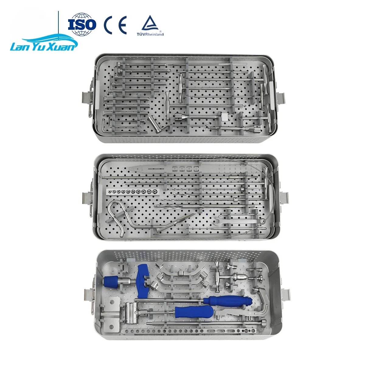 Veterinary Cervical Spine Internal Fixation Pedical Screw Tap Imp,lant And Driver Set System Instruments Set//
Veterinary Cervical Spine Internal Fixation Pedical Screw Tap Imp,lant And Driver Set System Instruments Set//