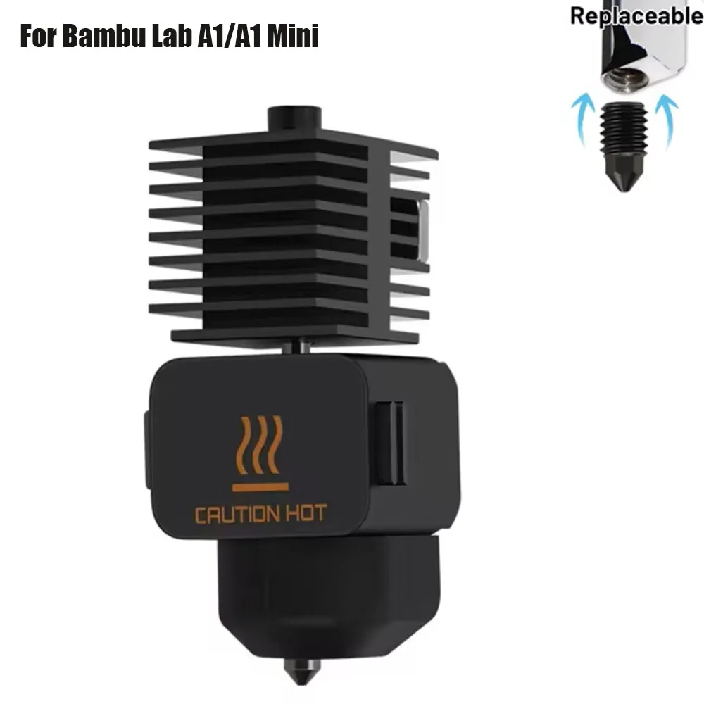 Bambu Lab A1 mini/A1 Комплект сопла Hot End в сборе 0,2 0,4 0,6 0,8 мм Сменное сопло из закаленной стали Детали 3D-принтера Нагревательная головка
Bambu Lab A1 mini/A1 Комплект сопла Hot End в сборе 0,2 0,4 0,6 0,8 мм Сменное сопло из закаленной стали Детали 3D-принтера Нагревательная головка