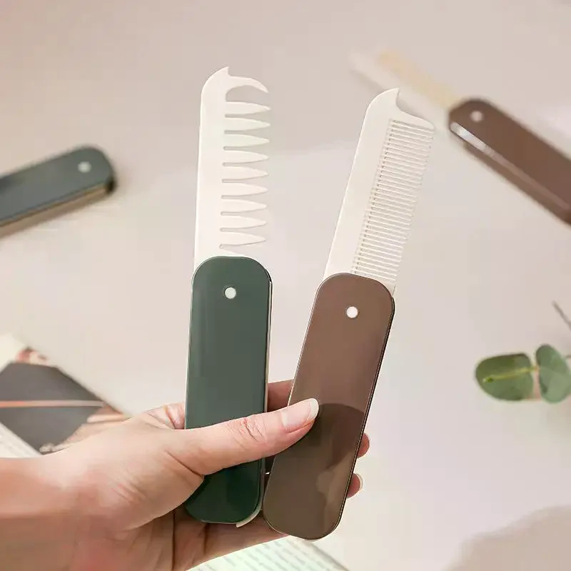 Multifuncional Portable Folding Pocket Combs Hair Clipper Comb Hair Styling Tools
Multifuncional Portable Folding Pocket Combs Hair Clipper Comb Hair Styling Tools