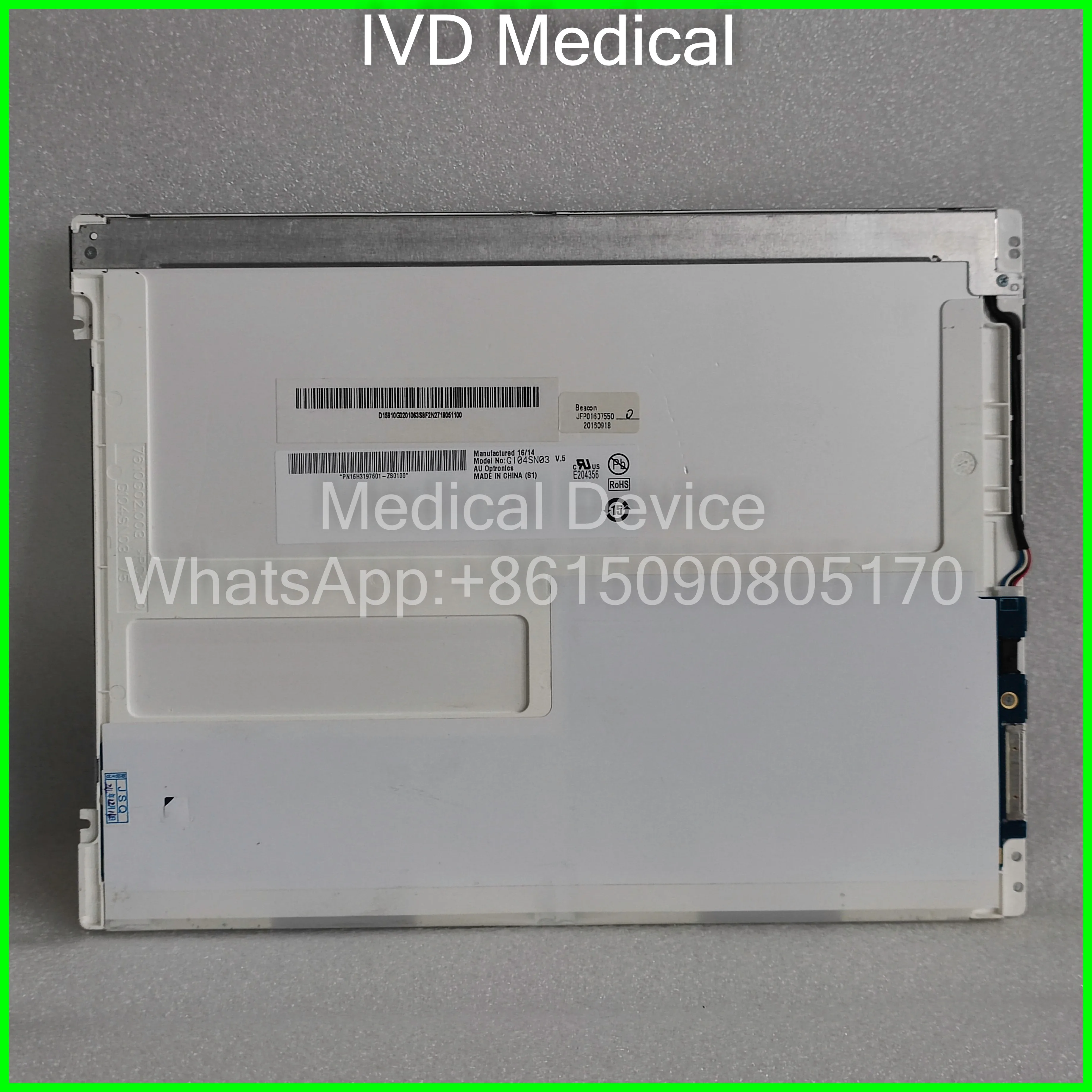 Mindray Bc5000 Bc5120 Bc5130 Bc5140 Bc5150 Bc5000Vet Blood Analyzer Lcd Screen
Mindray Bc5000 Bc5120 Bc5130 Bc5140 Bc5150 Bc5000Vet Blood Analyzer Lcd Screen