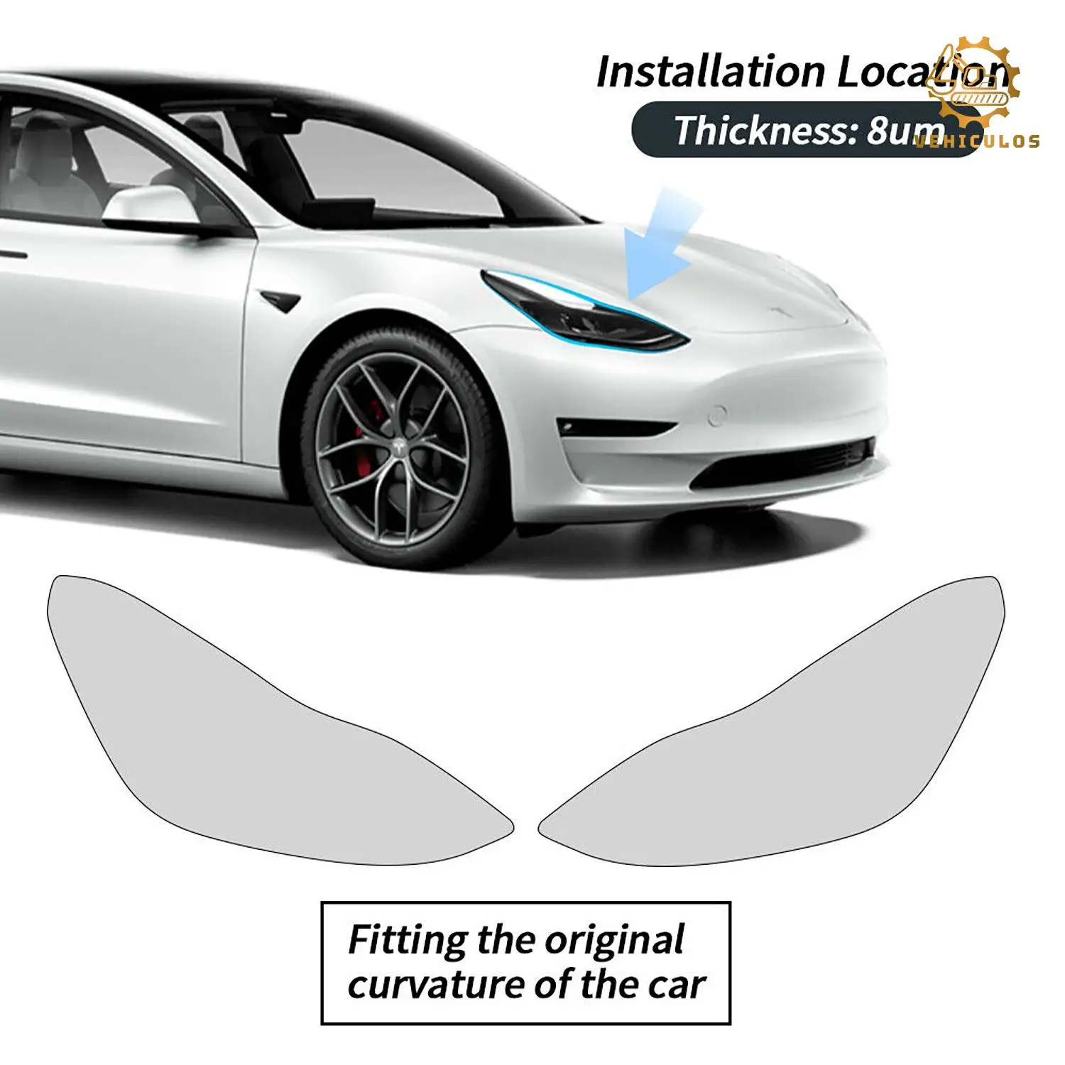 2pcs Smoky Black TPU Headlight Protective Film Headlamp Overlays Protection Cover For Tesla Model 3 Y Car Accessories Styling
2pcs Smoky Black TPU Headlight Protective Film Headlamp Overlays Protection Cover For Tesla Model 3 Y Car Accessories Styling