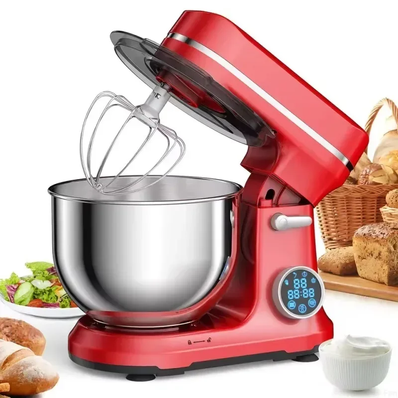 BioloMix Kitchen Food Stand Mixer, 1200W 11-Speeds DC Motor, Digital OLED Screen, Electric Food Mixer with Dough Hook, Whisk
BioloMix Kitchen Food Stand Mixer, 1200W 11-Speeds DC Motor, Digital OLED Screen, Electric Food Mixer with Dough Hook, Whisk