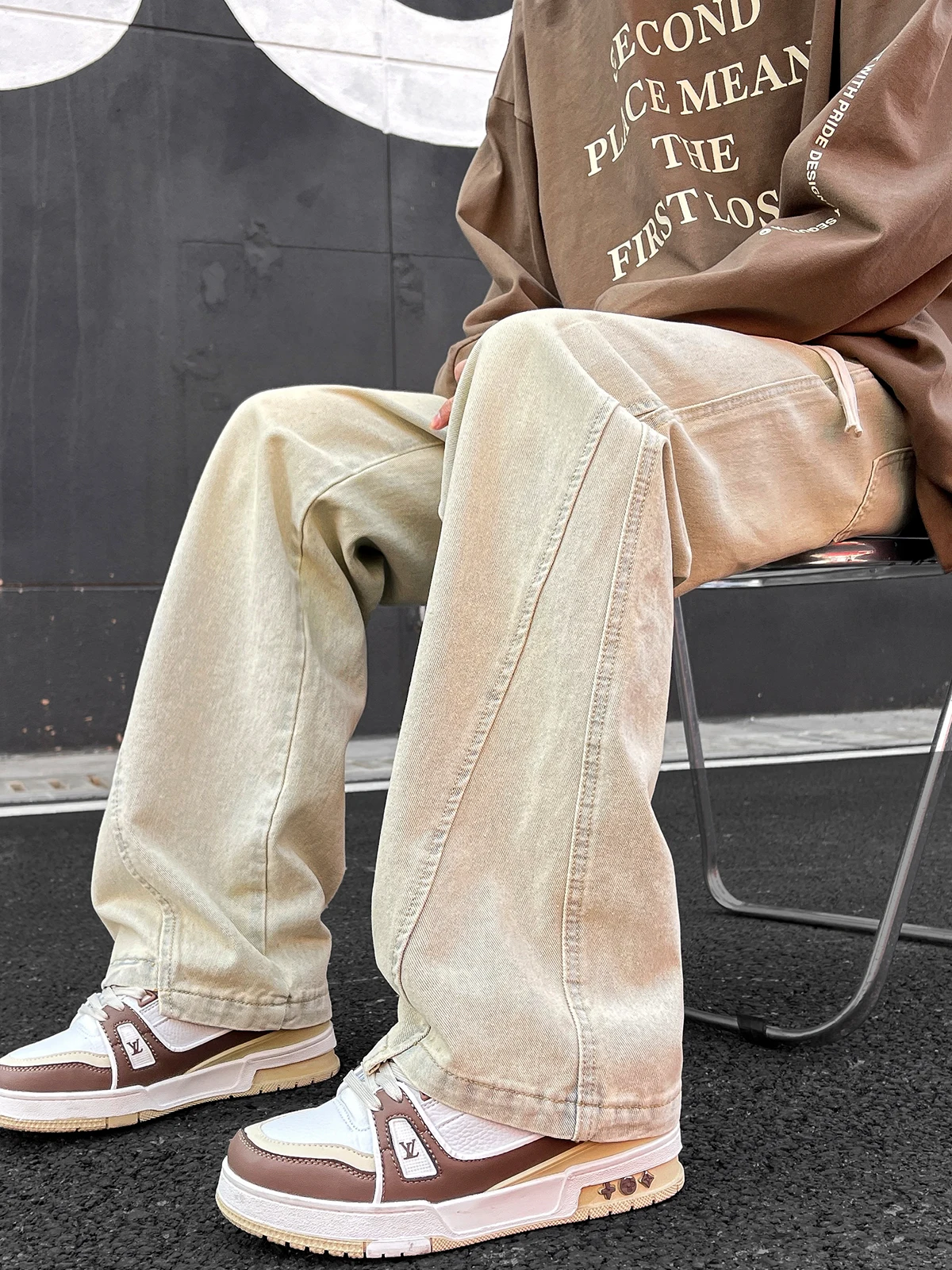 Casual Men's Straight Leg Jeans Spring Autumn Vintage American Washed Slim Fit Versatile Trendy Travel Youth Poplin Denim
Casual Men's Straight Leg Jeans Spring Autumn Vintage American Washed Slim Fit Versatile Trendy Travel Youth Poplin Denim