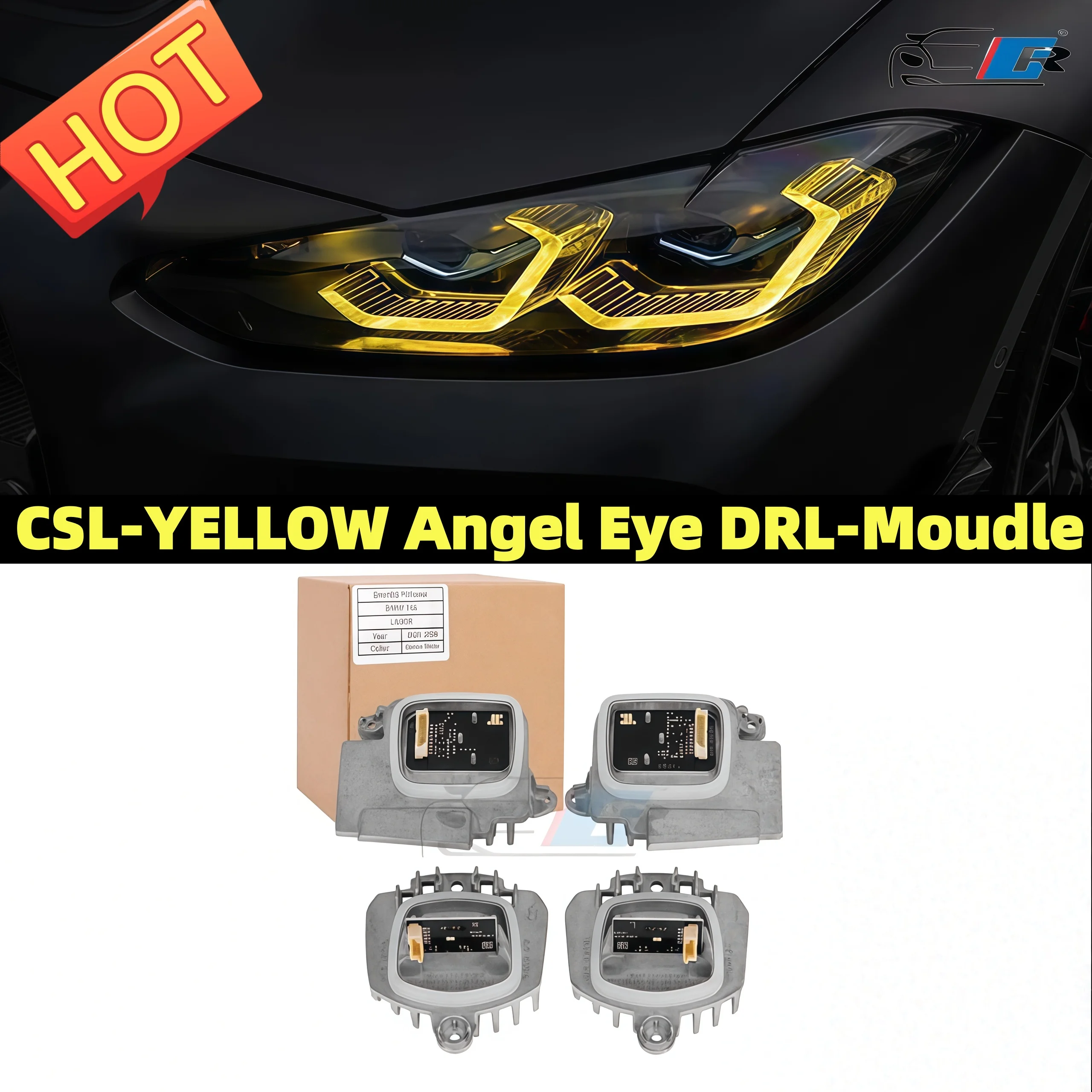 M4 Yellow Lemon DRL LED Module For 2021 2022 BMW G22 G23 G26 G80 G82 M3 430i M440i LASER Headlight Laser Daytime Running Ligh
M4 Yellow Lemon DRL LED Module For 2021 2022 BMW G22 G23 G26 G80 G82 M3 430i M440i LASER Headlight Laser Daytime Running Ligh