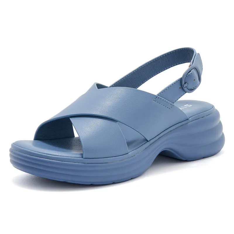 2025 Summer Blue Apricot Black Lightweight Casual Women's Sandals Fashion Beach Comfortable 5CM Thick Bottom Slippers 159-5
2025 Summer Blue Apricot Black Lightweight Casual Women's Sandals Fashion Beach Comfortable 5CM Thick Bottom Slippers 159-5