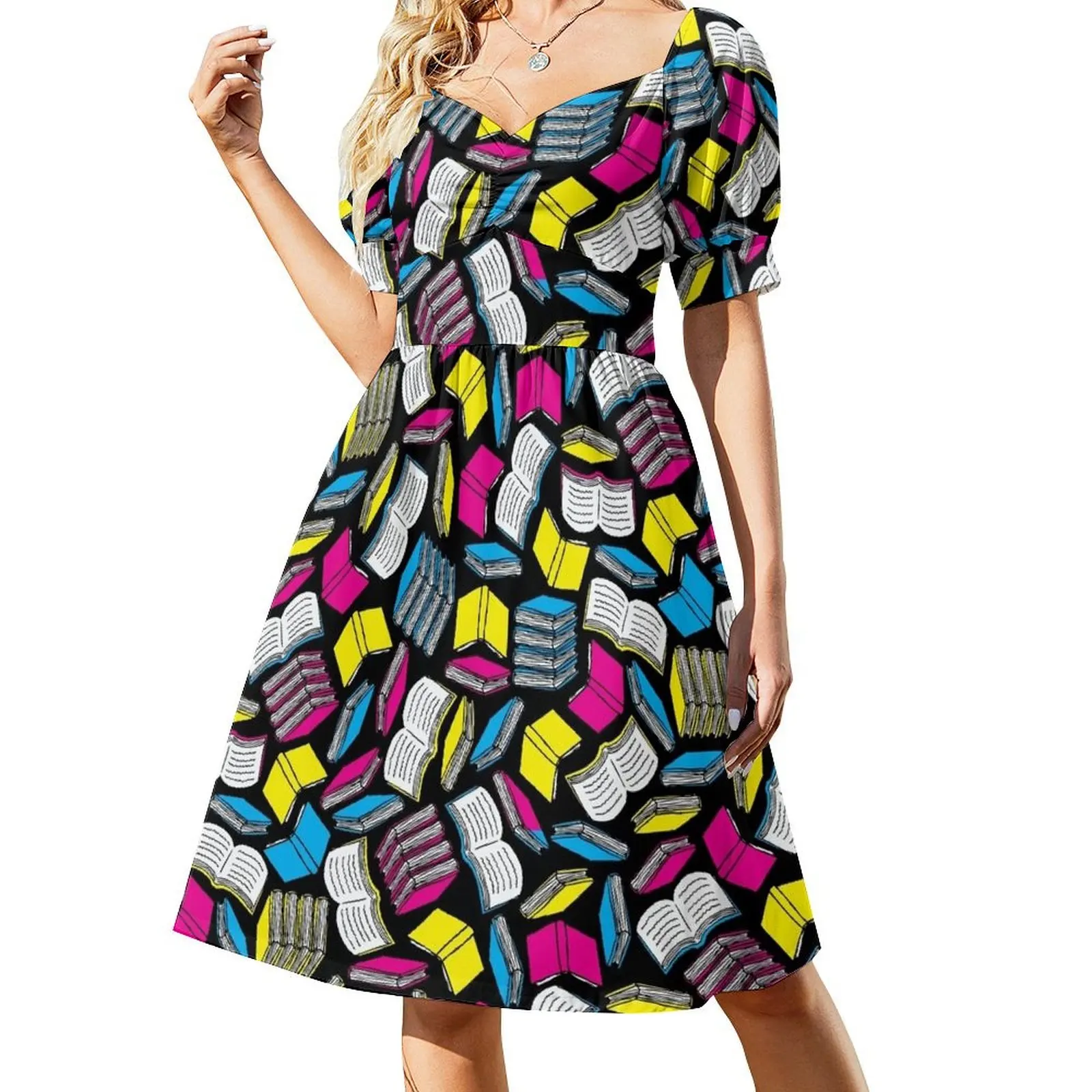So Many Books... Short Sleeved Dress Dresses evening dresses women long sleeve dresses Dress
So Many Books... Short Sleeved Dress Dresses evening dresses women long sleeve dresses Dress