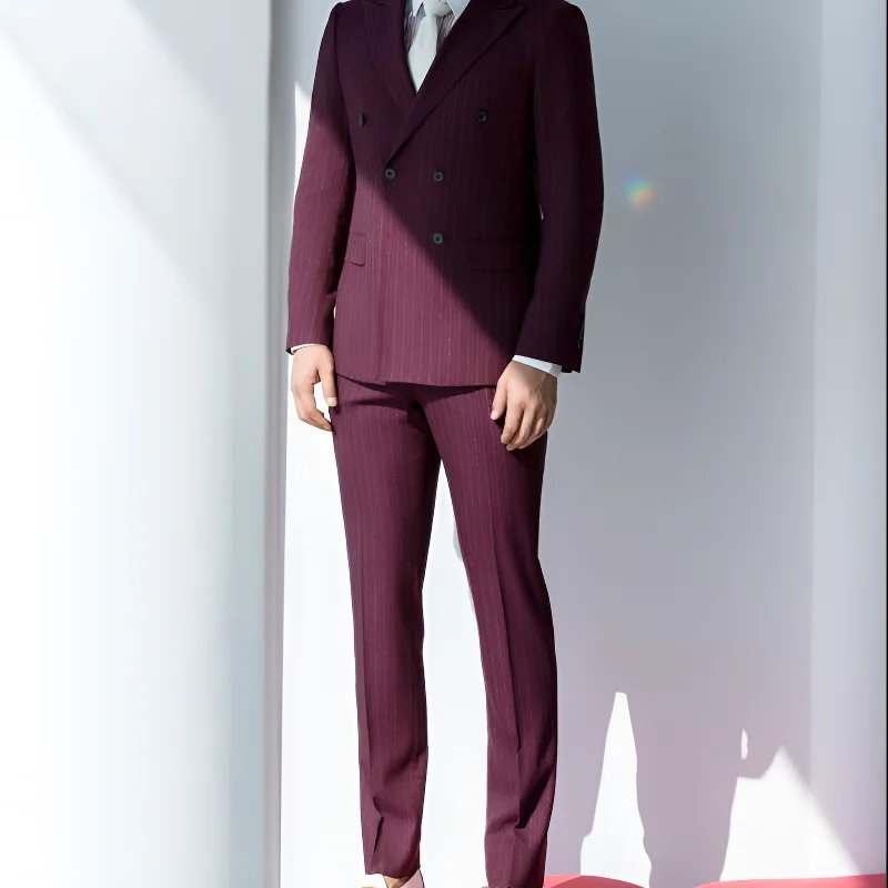 Мужской повседневный костюм премиум-класса, состоящий из двух предметов, подходит для повседневной работы и деловых встреч, идеальный подарок для мужчин.
Мужской повседневный костюм премиум-класса, состоящий из двух предметов, подходит для повседневной работы и деловых встреч, идеальный подарок для мужчин.