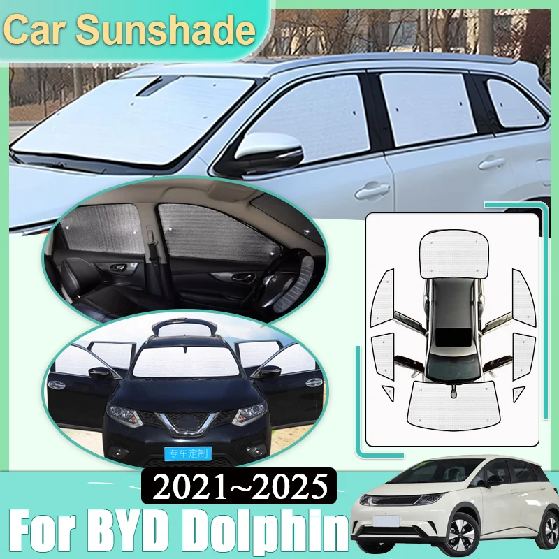 Car Side Window Sunshades For BYD Dolphin 2025 Accessories 2021~2024 Car Windshield Anti-UV Sun Protection Shades Visor Parasol
Car Side Window Sunshades For BYD Dolphin 2025 Accessories 2021~2024 Car Windshield Anti-UV Sun Protection Shades Visor Parasol