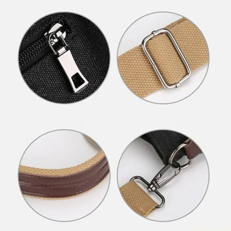 X90D Multifunctional Canvas Shoulder Bag with Large Capacity for Unisex Students Book Bag School Travel Crossbody Handbag
X90D Multifunctional Canvas Shoulder Bag with Large Capacity for Unisex Students Book Bag School Travel Crossbody Handbag