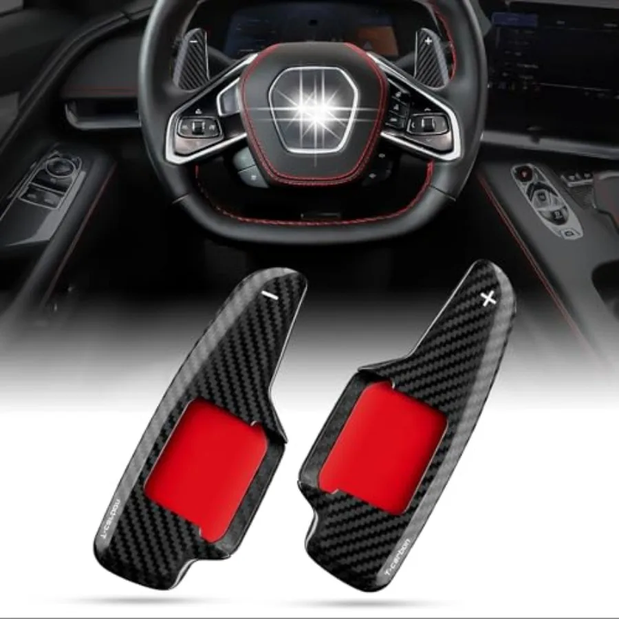 Real Carbon Fiber Paddle Shifter Compatible with Corvette C8 Z51 Z06 2020-2025 Steering Wheel Shift Paddle Carbon Fiber Steerin
Real Carbon Fiber Paddle Shifter Compatible with Corvette C8 Z51 Z06 2020-2025 Steering Wheel Shift Paddle Carbon Fiber Steerin