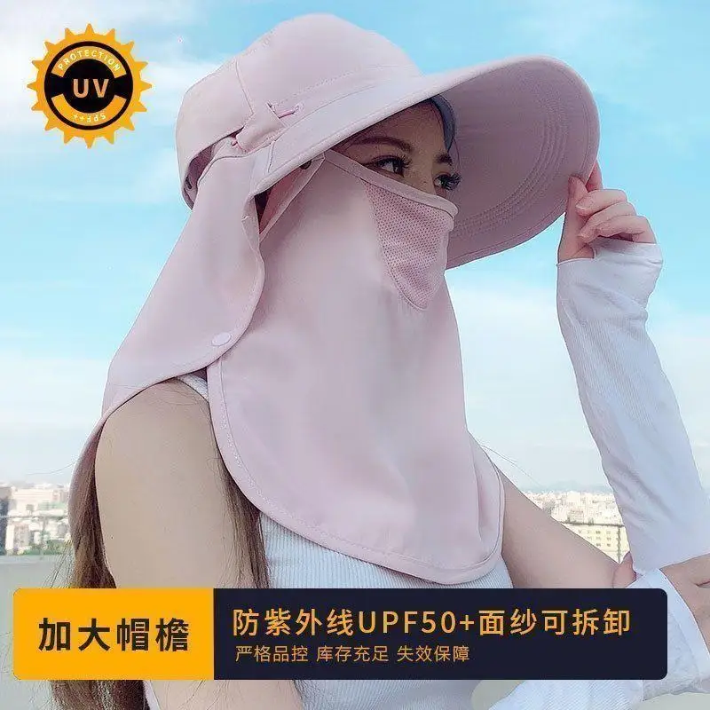 New Korean Fashion Sun Hat Spring/Summer Wide Brim UV Protection Visor Ponytail Hole Fisherman Cape Style For Women
New Korean Fashion Sun Hat Spring/Summer Wide Brim UV Protection Visor Ponytail Hole Fisherman Cape Style For Women