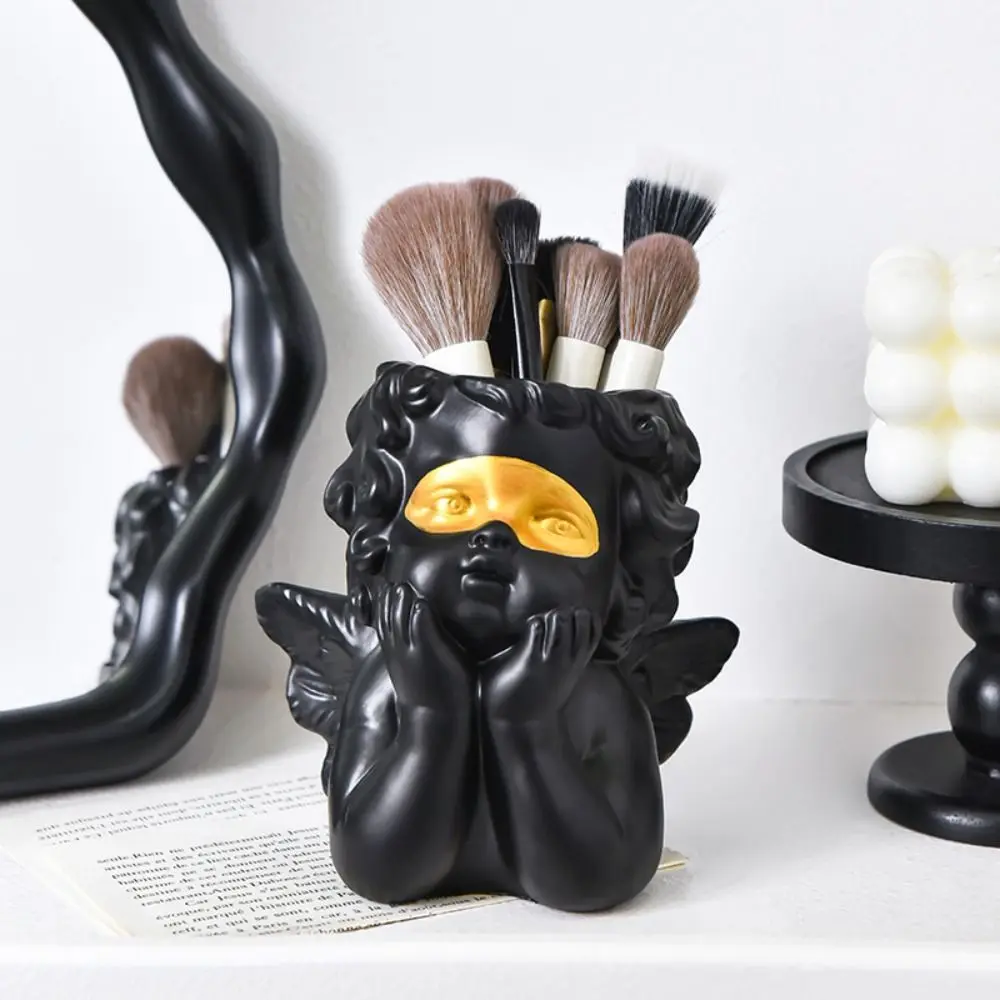 Creative Angel Pen Holder Smooth Large Opening Makeup Brush Storage Bucket Funny Multi-Purpose Desktop Storage Container
Creative Angel Pen Holder Smooth Large Opening Makeup Brush Storage Bucket Funny Multi-Purpose Desktop Storage Container
