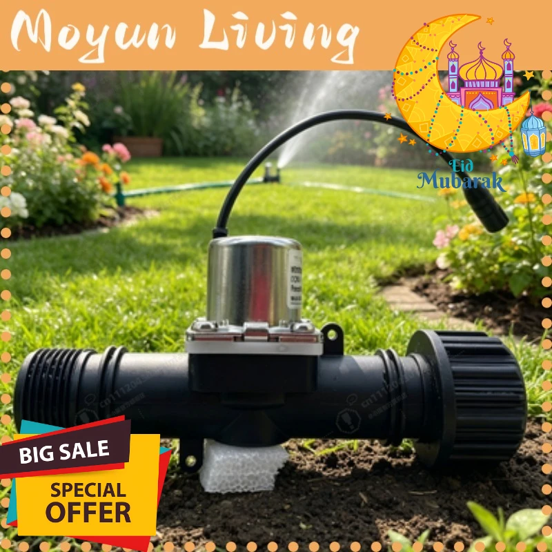 DC 6V High Flow Pulse Solenoid Valve 3/4" Self-Latching Water Valve for Garden Irrigation Timer Automatic Watering System
DC 6V High Flow Pulse Solenoid Valve 3/4" Self-Latching Water Valve for Garden Irrigation Timer Automatic Watering System