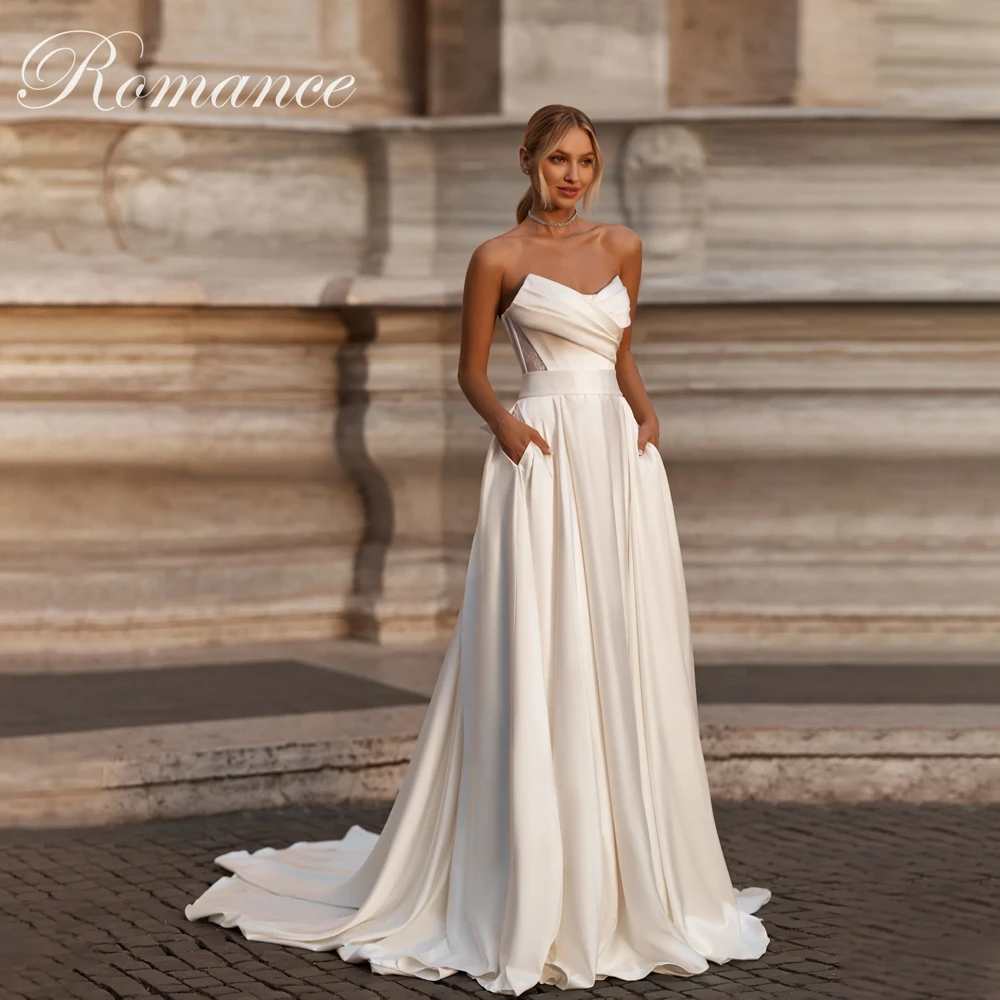 Elegant Pleat Sleeveless A-Line Wedding Dress Sashes Women 2026 Off V-Neck Open Back Bridal Gown Vestidos De Novia Customized
Elegant Pleat Sleeveless A-Line Wedding Dress Sashes Women 2026 Off V-Neck Open Back Bridal Gown Vestidos De Novia Customized