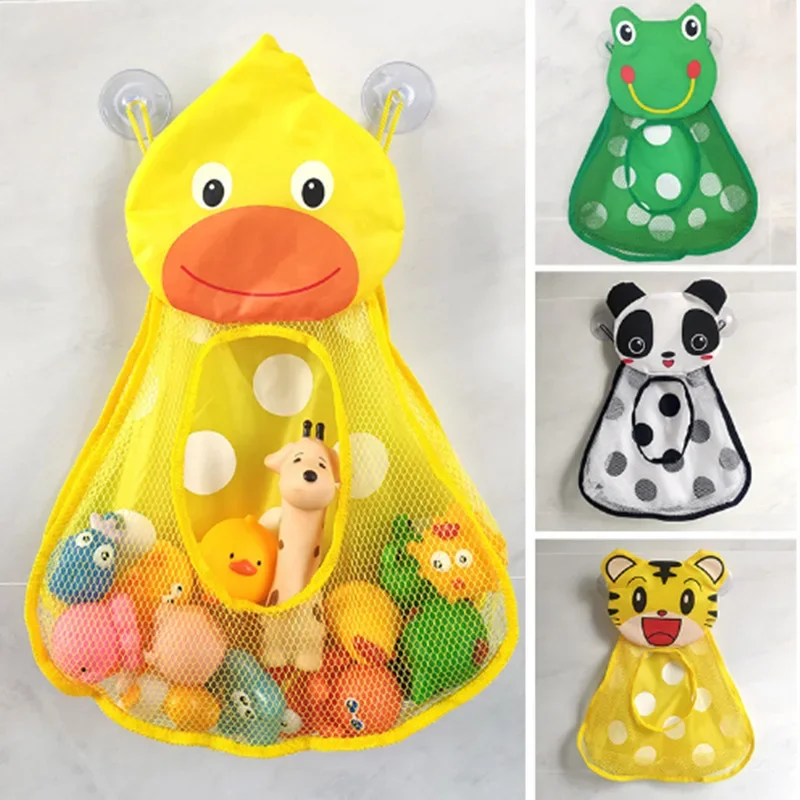 Baby Bath Toys Cute Duck Frog Mesh Net Toy Storage Bag Strong Suction Cups Bath Game Bag Bathroom Organizer Water Toys for Kids
Baby Bath Toys Cute Duck Frog Mesh Net Toy Storage Bag Strong Suction Cups Bath Game Bag Bathroom Organizer Water Toys for Kids
