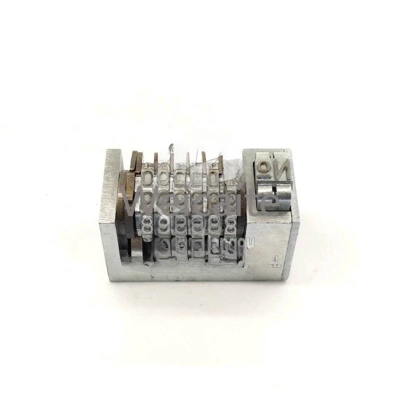 6 digits 4x8 backward full steel numbering machine Gothic Font offset printing machine spare parts
6 digits 4x8 backward full steel numbering machine Gothic Font offset printing machine spare parts