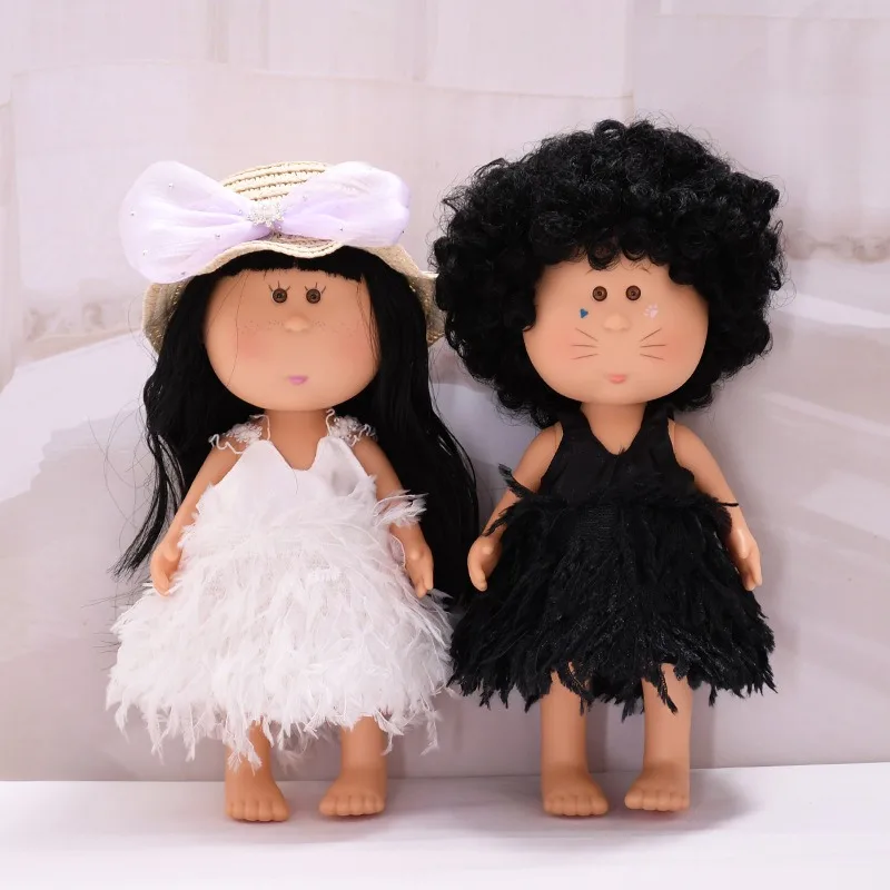 24cm Spanish Mia Potato Doll Clothes Feather Tassel Dress Straw Hat Set Black Purple Bow Outfit Girls Gift
24cm Spanish Mia Potato Doll Clothes Feather Tassel Dress Straw Hat Set Black Purple Bow Outfit Girls Gift