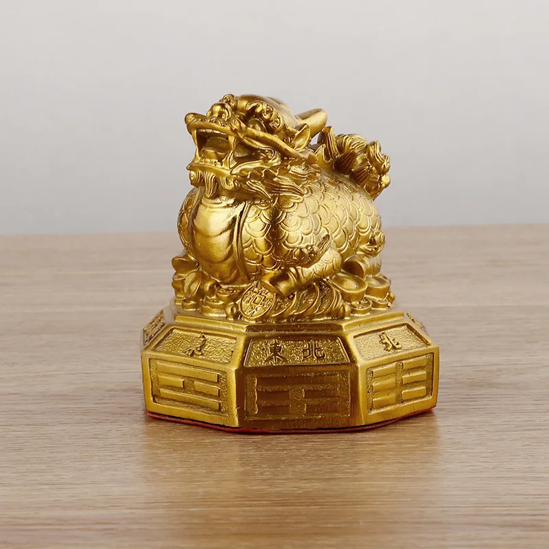 Brass Bottomed Fat Pair Home Decoration Eight-Trigram Bottom Copper Living Room Shop Office Pixiu Ornament
Brass Bottomed Fat Pair Home Decoration Eight-Trigram Bottom Copper Living Room Shop Office Pixiu Ornament