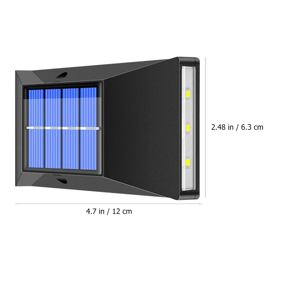Solar Wall Lamp 6LED Warm Light Outdoor Garden Waterproof Sensing Night Auto On Rechargeable Durable Bright Decorative
Solar Wall Lamp 6LED Warm Light Outdoor Garden Waterproof Sensing Night Auto On Rechargeable Durable Bright Decorative