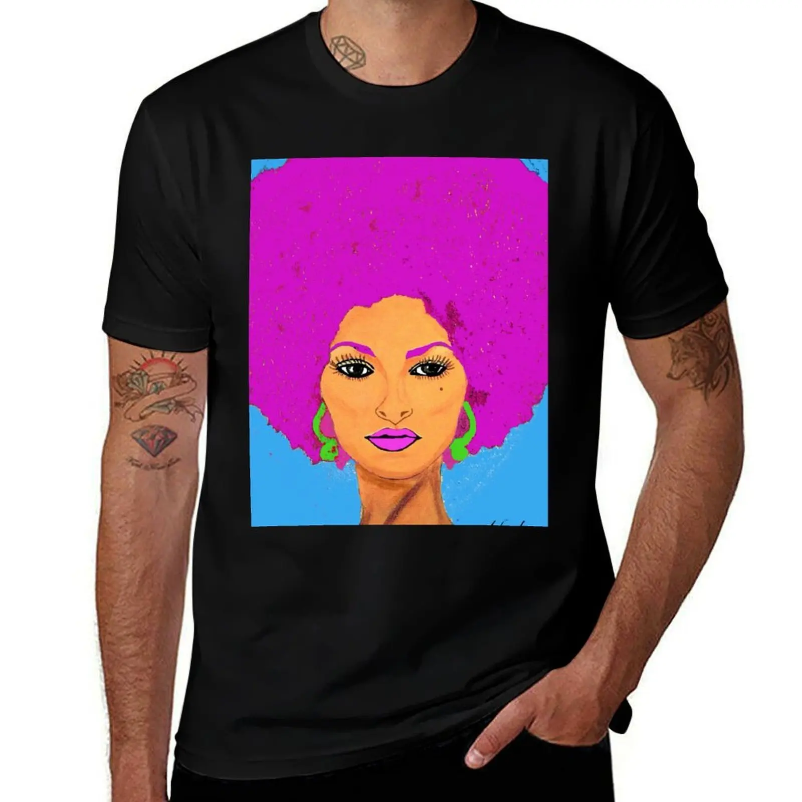 Pam Grier Aka Jackie Brown. XL version T-Shirt Active Sports Short Sleeve Cotton Shirt
Pam Grier Aka Jackie Brown. XL version T-Shirt Active Sports Short Sleeve Cotton Shirt