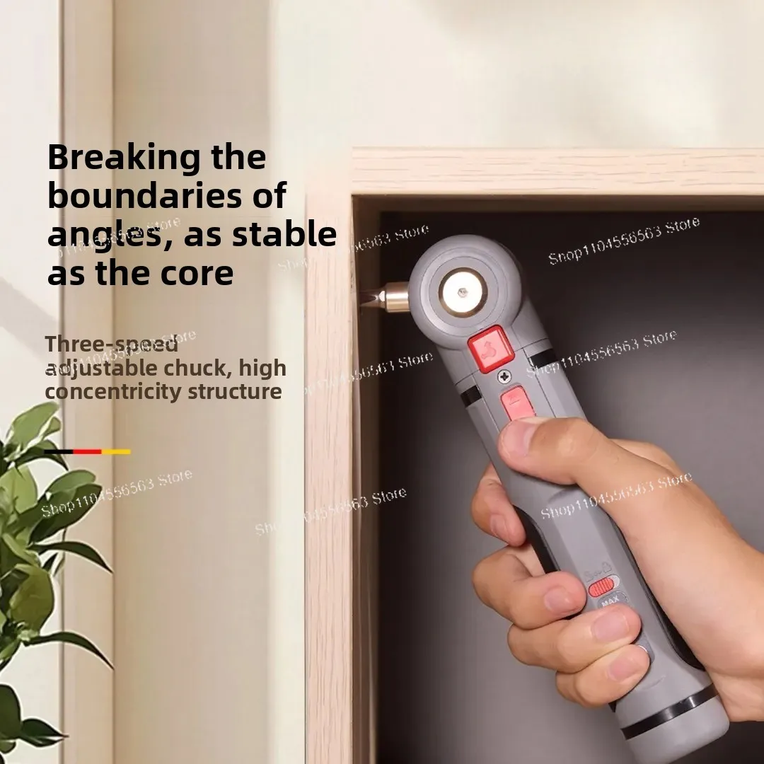 Multi-Angle Adjustable Cordless Electric Screwdriver, Lithium Powered Torque Control Compact Tool for Home DIY and Repair
Multi-Angle Adjustable Cordless Electric Screwdriver, Lithium Powered Torque Control Compact Tool for Home DIY and Repair