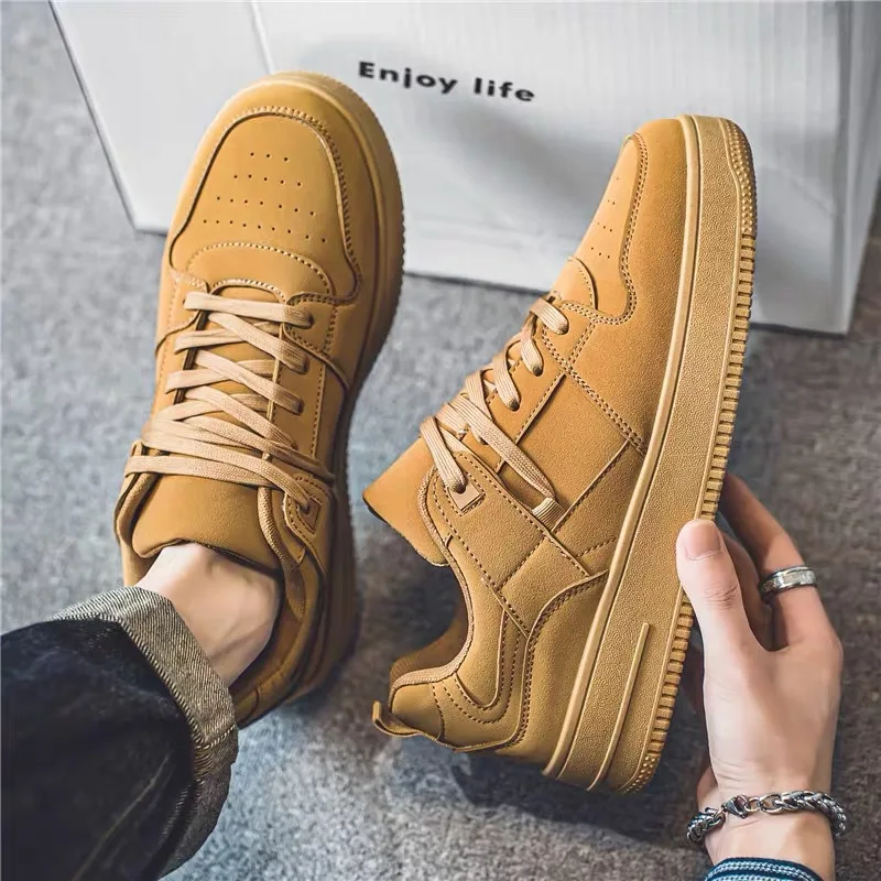 New breathable shoes Korean style trendy versatile men's casual sports board shoes trendy shoes
New breathable shoes Korean style trendy versatile men's casual sports board shoes trendy shoes