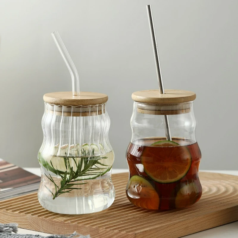500ml Glass Cup with Lid + Straw Clear Ice Coffee Mug Household Tea Cup Juice Glass Milk Beer Water Cup Drinkware Mugs 2025 New
500ml Glass Cup with Lid + Straw Clear Ice Coffee Mug Household Tea Cup Juice Glass Milk Beer Water Cup Drinkware Mugs 2025 New