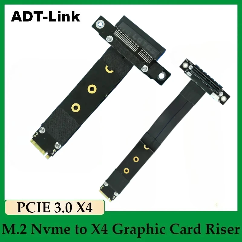 Перемычка адаптера кабеля M.2 NVMe к PCI-e 3.0 x4 для видеокарты PCIe x4 SSD на M.2 (ultra SSD, M-key) Extension Gen3
Перемычка адаптера кабеля M.2 NVMe к PCI-e 3.0 x4 для видеокарты PCIe x4 SSD на M.2 (ultra SSD, M-key) Extension Gen3