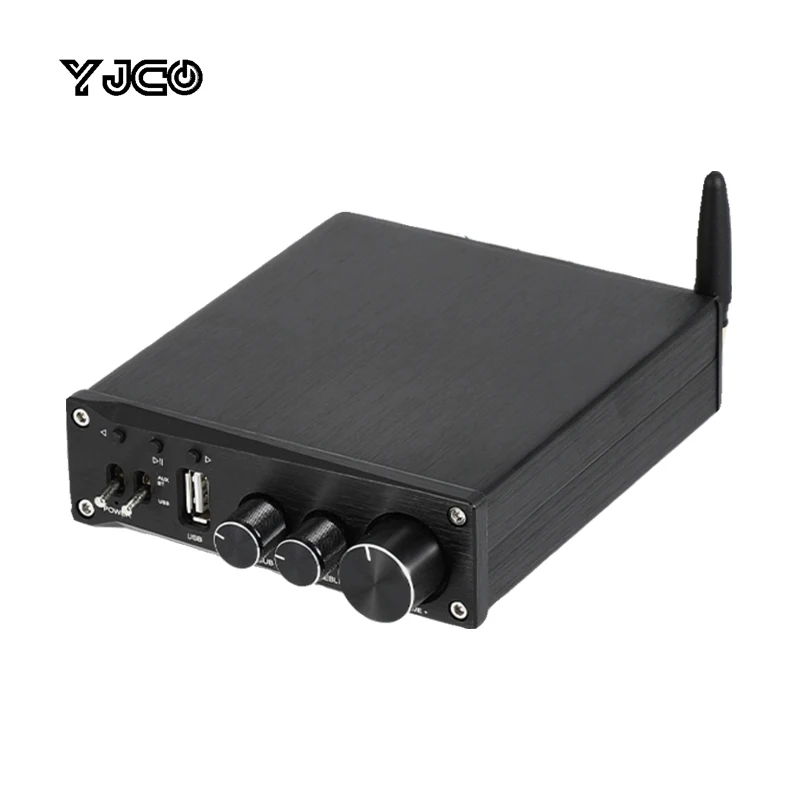 YJCO TPA3116 2.1 Channel Digital Power Amplifier 50W*2+100W HiFi Bluetooth 5.1 Audio Amp with USB Playback for Home Speaker D21U
YJCO TPA3116 2.1 Channel Digital Power Amplifier 50W*2+100W HiFi Bluetooth 5.1 Audio Amp with USB Playback for Home Speaker D21U