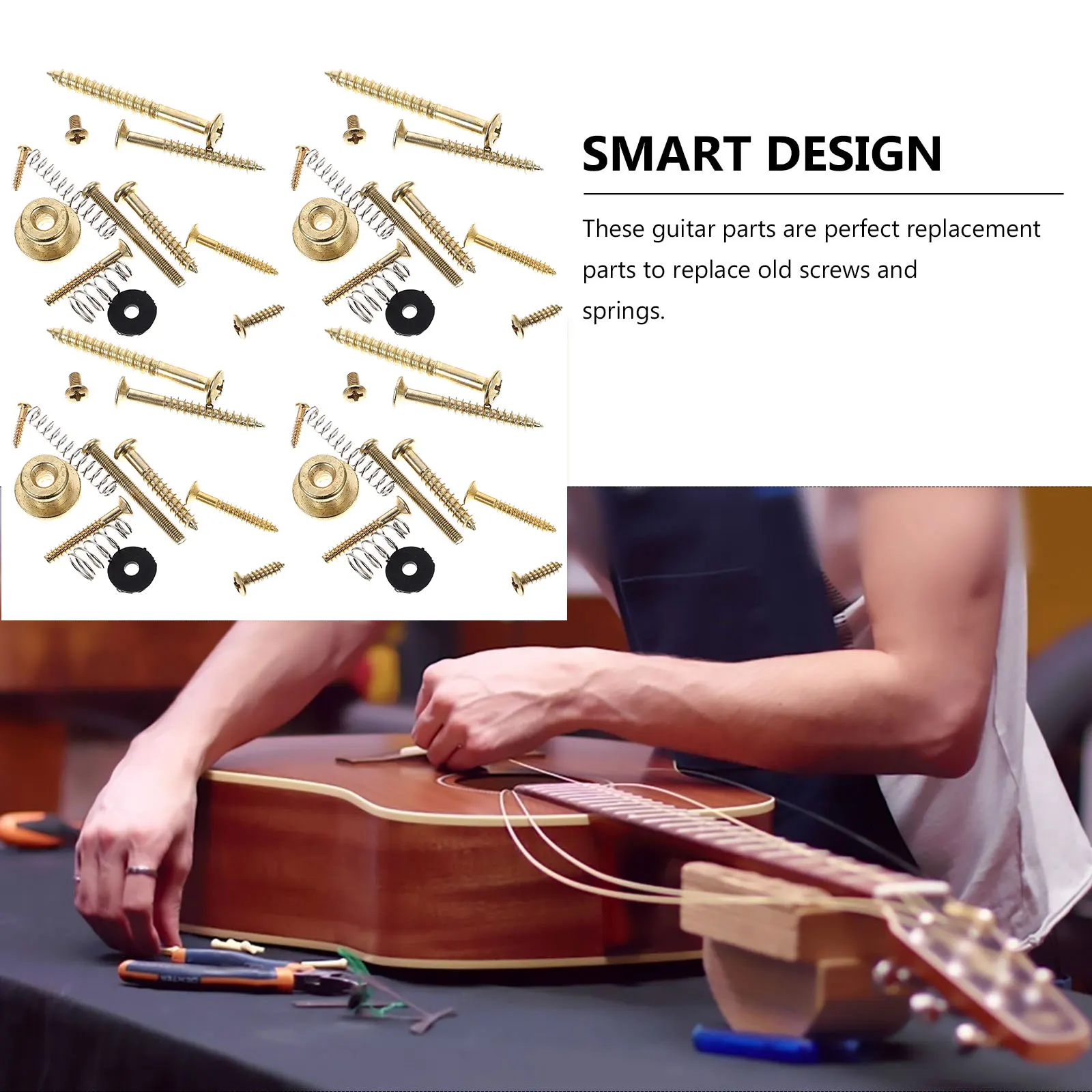 Guitar Repair Screw Set Electric Neck Screws Mounting For Kit Bridge Pickup Suite
Guitar Repair Screw Set Electric Neck Screws Mounting For Kit Bridge Pickup Suite