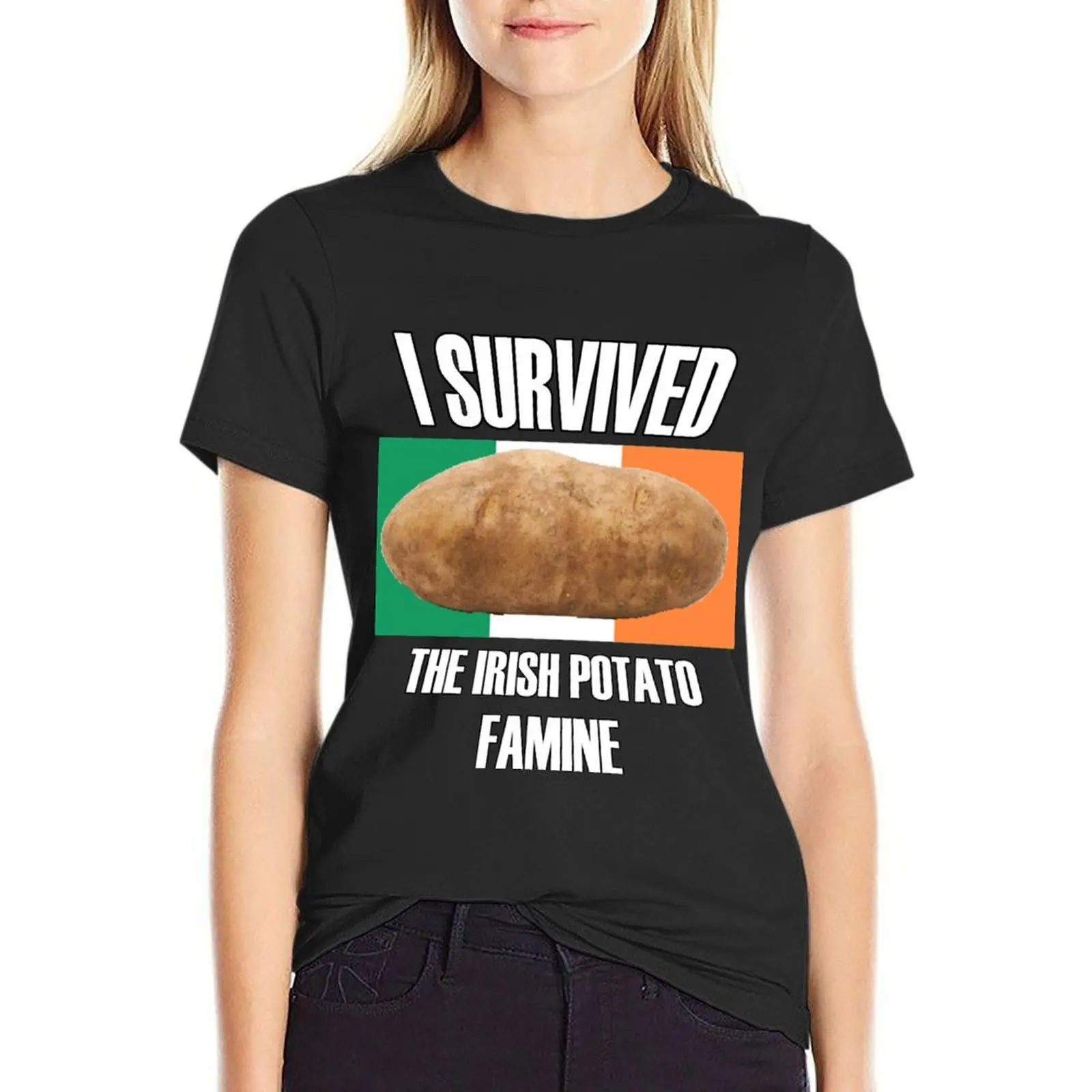 I Survived- Irish Potato Famine T-Shirt blanks shirts graphic tees summer top sublime t-shirts for Women graphic tees funny
I Survived- Irish Potato Famine T-Shirt blanks shirts graphic tees summer top sublime t-shirts for Women graphic tees funny