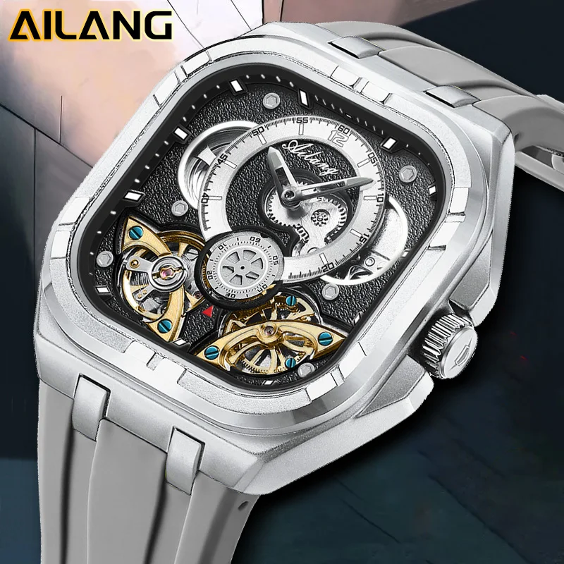 AILANG сапфировое стекло мужские часы турбийон механические спортивные водонепроницаемые наручные часы скелетон дизайнерские часы мужские брендовые роскошные
AILANG сапфировое стекло мужские часы турбийон механические спортивные водонепроницаемые наручные часы скелетон дизайнерские часы мужские брендовые роскошные