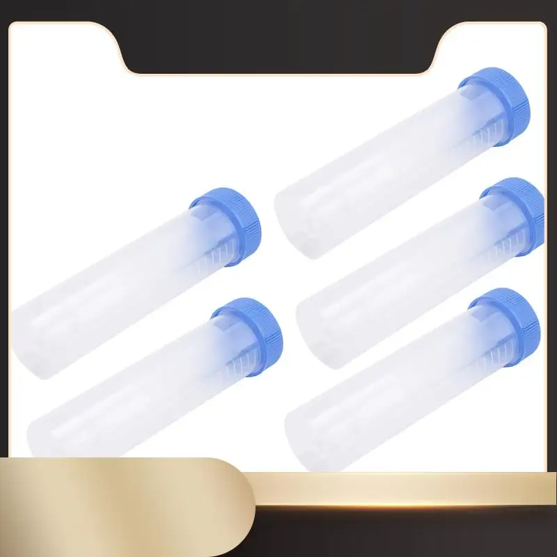 5 Pieces 50Ml Plastic Transparent Centrifuge Tube With Scale Plastic Test Tube Free-Standing With Screw Cap-N36R
5 Pieces 50Ml Plastic Transparent Centrifuge Tube With Scale Plastic Test Tube Free-Standing With Screw Cap-N36R