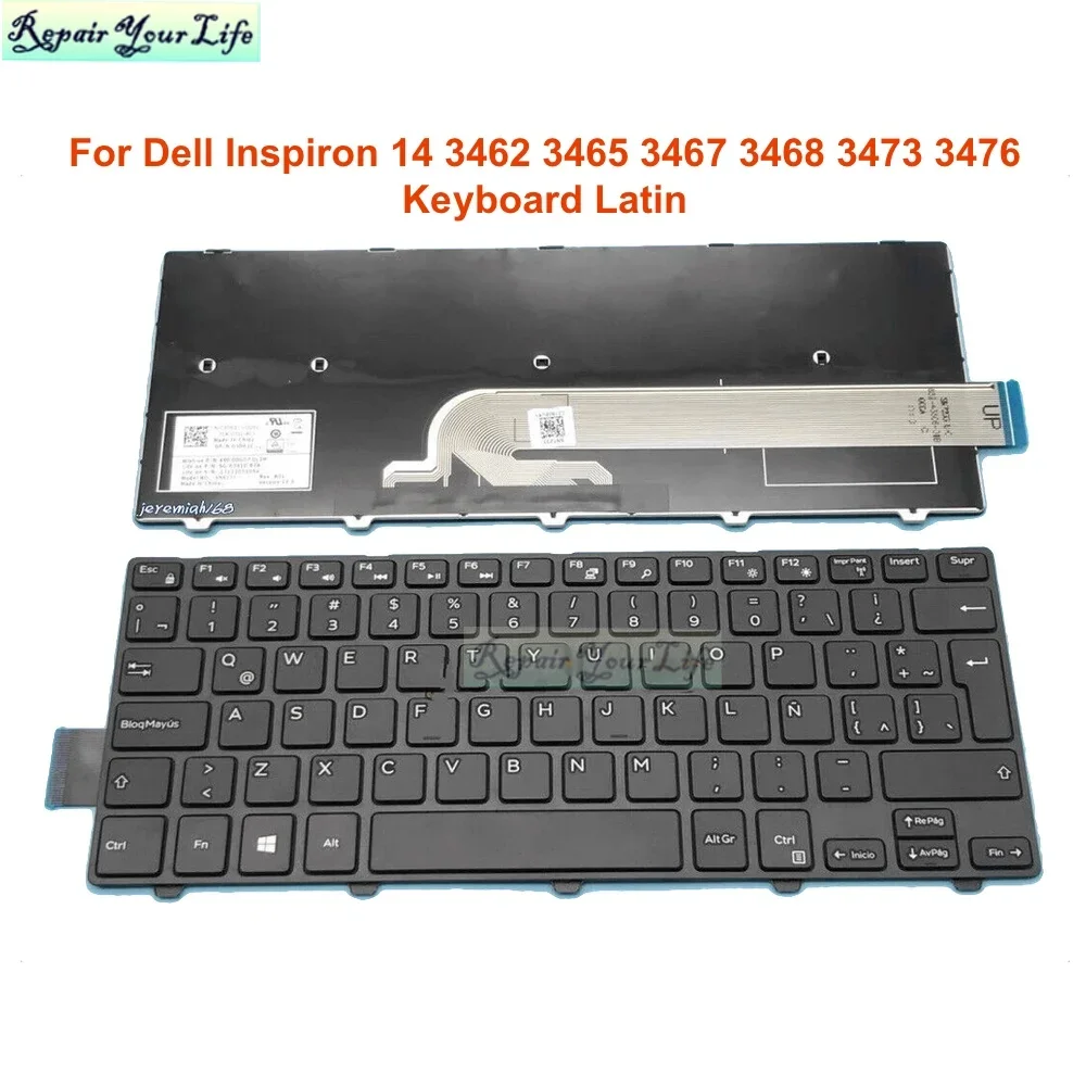 Клавиатура для ноутбука Dell Inspiron 14 3462 3465 3467 3468 3473 3476 14-3000 3441 3442 3443
Клавиатура для ноутбука Dell Inspiron 14 3462 3465 3467 3468 3473 3476 14-3000 3441 3442 3443