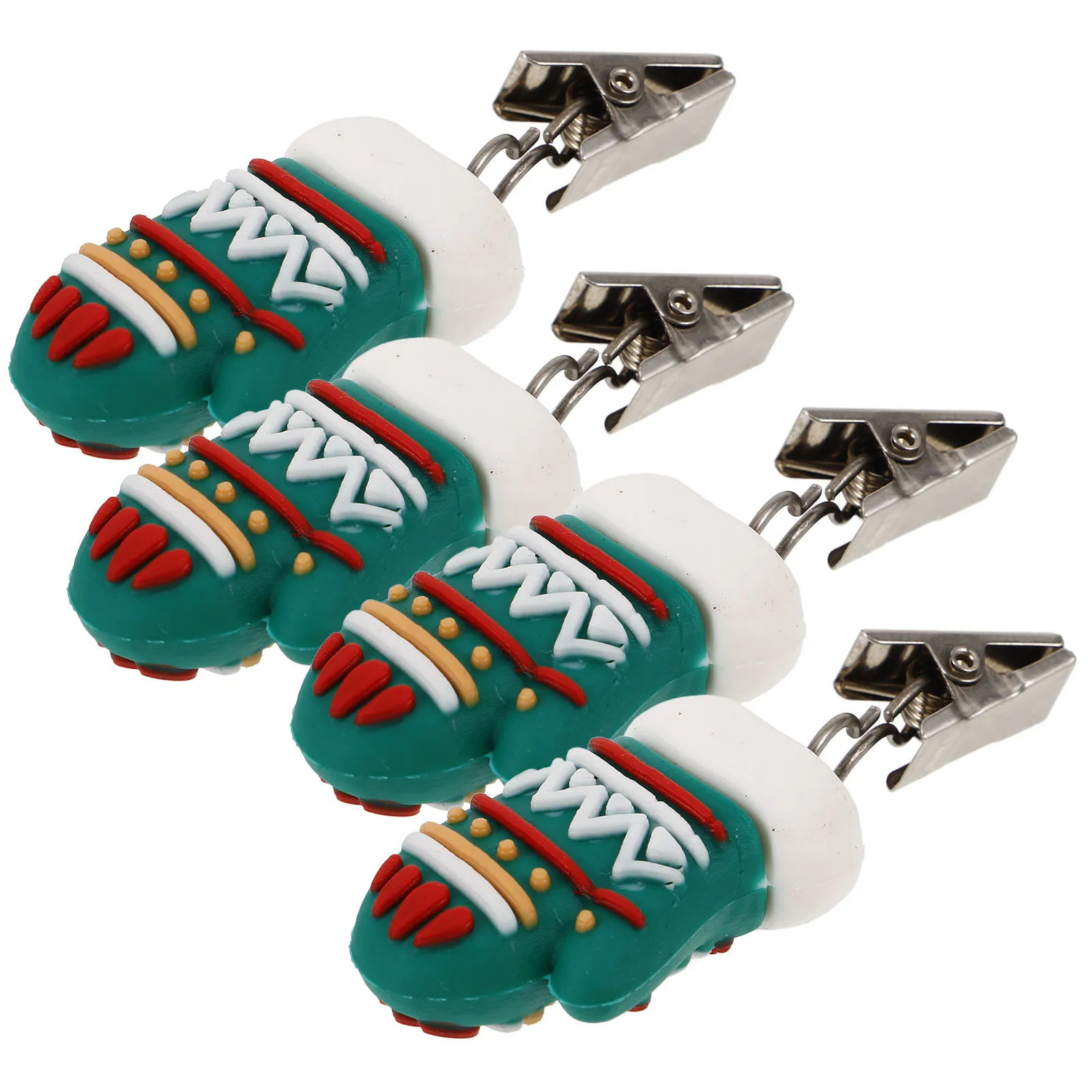 4pcs Tablecloth Weights Compact Clips For Outdoor Camping Table Cover Fixation Iron Design Reusable Small Pendant
4pcs Tablecloth Weights Compact Clips For Outdoor Camping Table Cover Fixation Iron Design Reusable Small Pendant