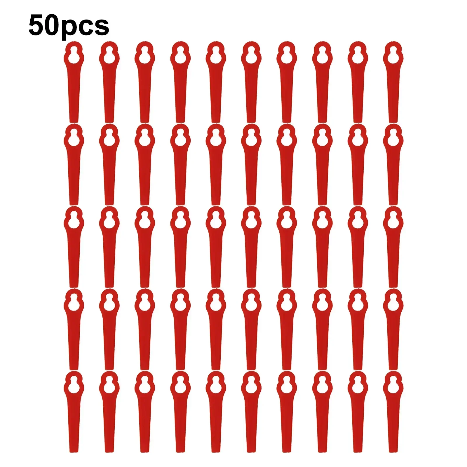 50Pcs Plastic Grass Trimmer Blades For KULLER OZITO Grass Trimmer String Trimmers Power Tool Parts 12*7mm
50Pcs Plastic Grass Trimmer Blades For KULLER OZITO Grass Trimmer String Trimmers Power Tool Parts 12*7mm