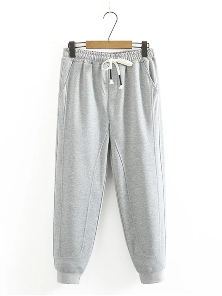 Plus Size Women's Clothing Spring And Autumn Casual Pants Polyester Cotton Loose Trousers With Elasticated Waist & Side Pockets
Plus Size Women's Clothing Spring And Autumn Casual Pants Polyester Cotton Loose Trousers With Elasticated Waist & Side Pockets